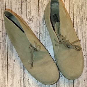 Lands' End Olive Chukka Boots